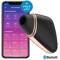 Satisfyer Stimulateur de clitoris connecté Love Triangle Satisfyer Noir
